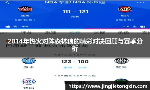 2014年热火对阵森林狼的精彩对决回顾与赛季分析